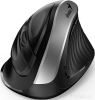 Вертикальная мышь Genius Ergo 8250S (черный/серебристый)