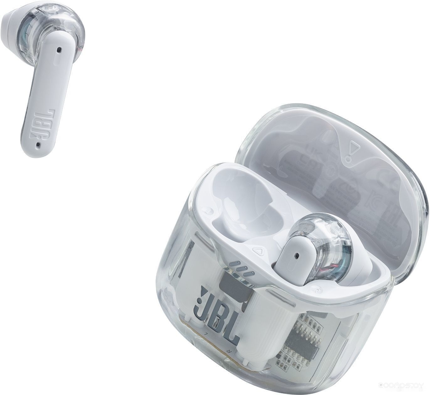 Наушники JBL Tune Flex Ghost (белый), фото 14