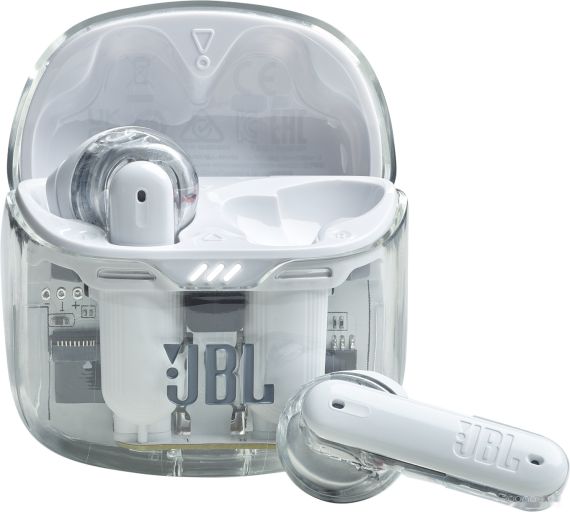Наушники JBL Tune Flex Ghost (белый), фото 1