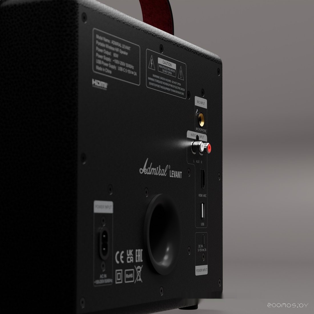 Беспроводная колонка Admiral Audio Levant (черный), фото 7