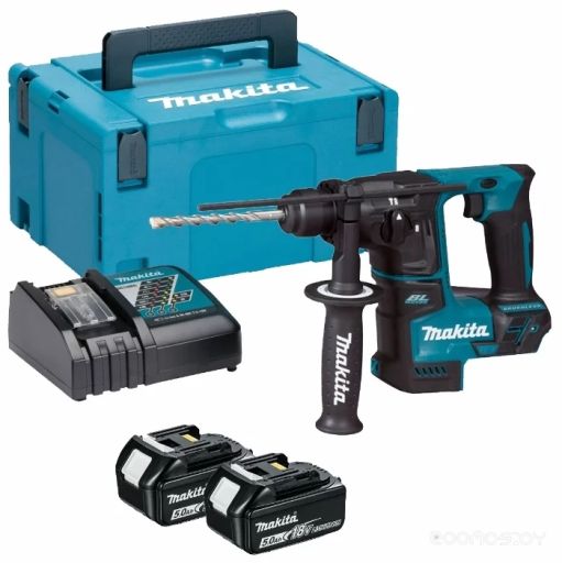 Перфоратор Makita DHR171RTJ 5.0Ач х2 Makpac