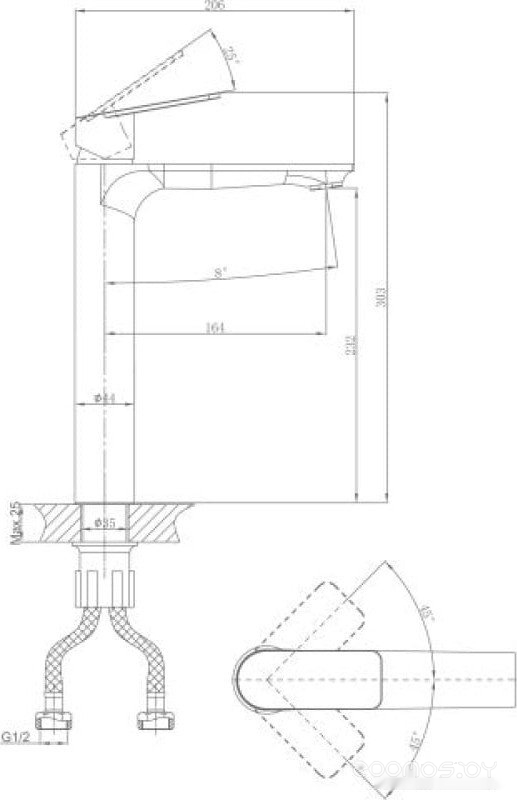 Смеситель A-Five A5-0420, фото 2