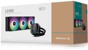 Жидкостное охлаждение для процессора Deepcool LD360 R-LD360-BKMSN-G-1