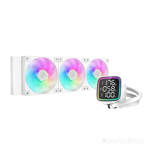 Жидкостное охлаждение для процессора Deepcool LD360 R-LD360-WHDMMN-G-1