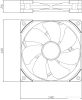 Вентилятор для корпуса Thermalright TL-C14