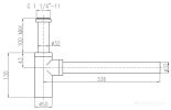 Сифон Slezak RAV MD0232CMAT