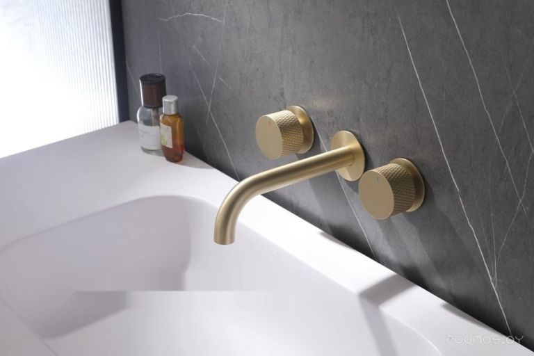 Смеситель Abber Wasser Kreis AF81122G (золото матовое)