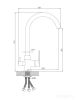 Смеситель Diadonna D86-446117BL