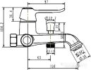 Смеситель ESKO Monaco MC 54