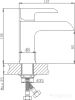 Смеситель Haiba HB10805-8 (белый)