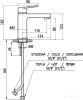 Смеситель Slezak RAV Колорадо CO128.5CMATC (черный/хром)