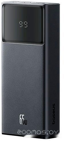 Внешний аккумулятор Baseus Star-Lord Digital Display Fast Charging Power Bank 20000mAh 65W (черный)