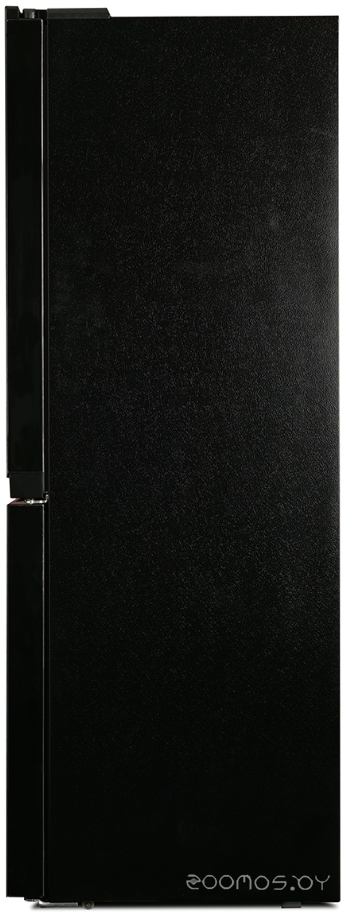 Четырёхдверный холодильник CENTEK CT-1756 NF Black Glass, фото 5