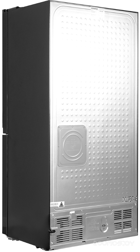 Четырёхдверный холодильник CENTEK CT-1756 NF Black Glass, фото 6