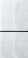Четырёхдверный холодильник CENTEK CT-1743 White Stone