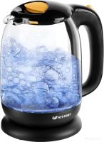 Электрический чайник Kitfort KT-625-4 (черный/желтый)