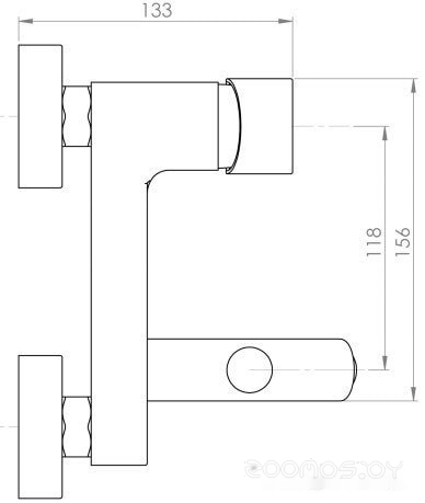 Смеситель Inan Kehribar M2301K, фото 3