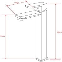 Смеситель Ekko E1106-8