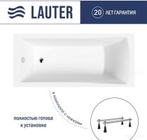 Ванна Lauter Aurora 180x80 21010080 (с ножками)