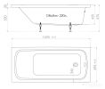 Ванна Triton Стандарт 170x70 (с каркасом и экраном)