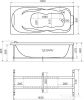 Ванна Triton Цезарь 180x80 (с ножками и экраном)