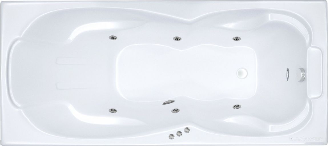 Ванна Triton Цезарь 180x80 Релакс Flat (с гидромассажем)