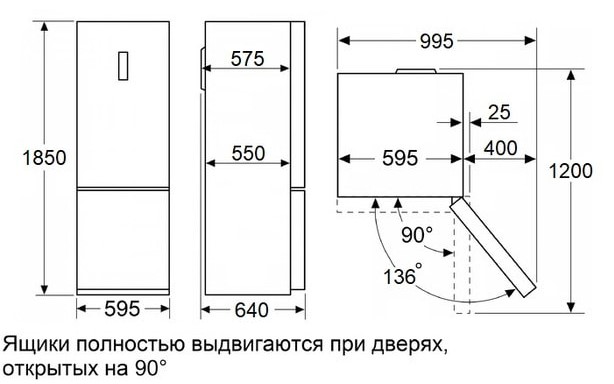 Холодильник Maunfeld MFF185NFХ10 Inverter, фото 12