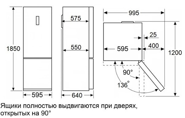 Холодильник Maunfeld MFF185NFW10 Inverter, фото 12