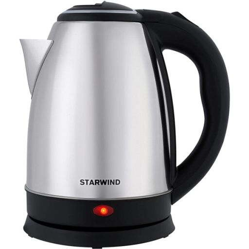 Электрочайник StarWind SKS1771 (серебристый/черный)