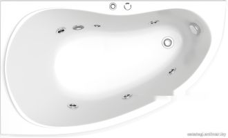 Ванна BAS Алегра 150x90L