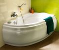 Ванна Cersanit Joanna 160x95 R (с ножками и экраном)