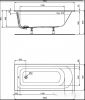 Ванна Ideal Standard Hot Line 160x70 K274501