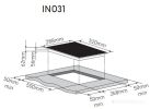 Варочная панель ZorG Technology INO31 black