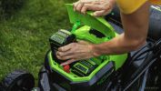 Аккумуляторная газонокосилка Greenworks GD40LM46SP (2506807)