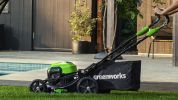 Аккумуляторная газонокосилка Greenworks GD40LM46SP (2506807)