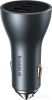 Автомобильное зарядное Baseus Golden Contactor Pro GaN Fast Charging Car Charger U+2C 65W C00035202841-00 (серый)