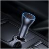 Автомобильное зарядное Baseus Golden Contactor Pro GaN Fast Charging Car Charger U+2C 65W C00035202841-00 (серый)