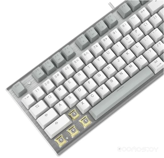 Клавиатура A4Tech Fstyler FS100 Neon (серебристый/серый), фото 9