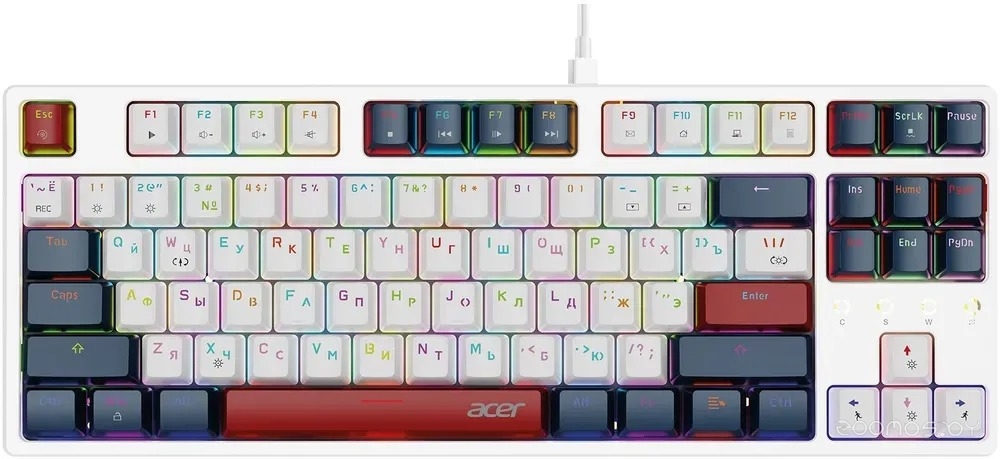 Клавиатура Acer OKW305 (ZL.KBDCC.01W), фото 2
