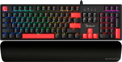 Клавиатура A4Tech Bloody S515R (черный, Bloody BLMS Red)