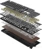 Клавиатура A4Tech Fstyler FS100 Neon (серый/черный)