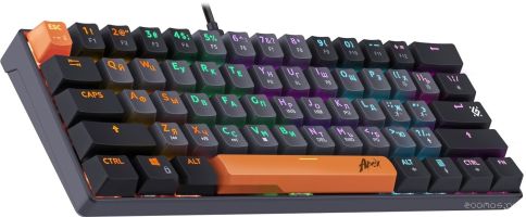 Клавиатура Defender Apex GK-002 (серый/черный)