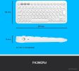 Клавиатура Logitech Multi-Device K380 Bluetooth 920-009163 (белый)