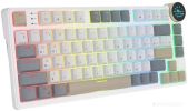 Клавиатура Royal Kludge N80 Pearly Dawn (RK Red)