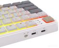 Клавиатура Royal Kludge N80 Pearly Dawn (RK Red)