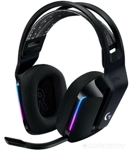 Компьютерная гарнитура Logitech G733 Lightspeed (Black) 981-000864