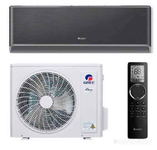 Сплит-система (инвертор) Gree Airy inverter R32 GWH12AVCXD-K6DNA1A (черный)