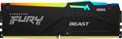 Оперативная память Kingston FURY Beast RGB 32ГБ DDR5 5600 МГц KF556C40BBA-32, фото 1