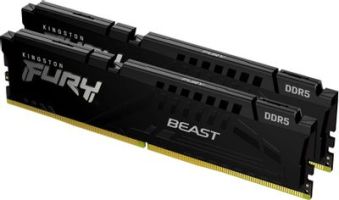 Оперативная память Kingston FURY Beast 2x32ГБ DDR5 5200МГц KF552C40BBK2-64