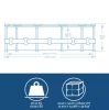 Каркасный бассейн Bestway 56416 (366x76)